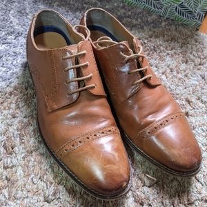 Brown oxfords